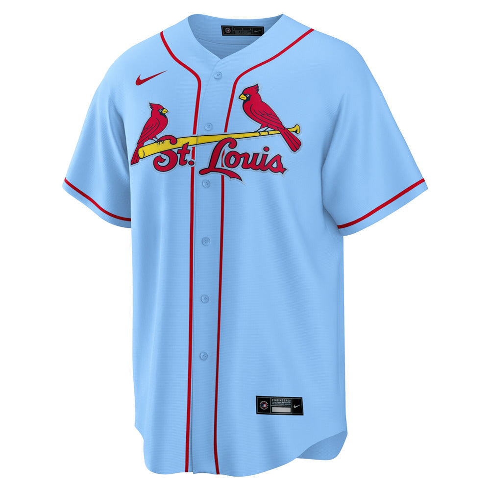 Men's St. Louis Cardinals Paul Goldschmidt Alternate Player Name Jersey - Light Blue